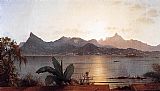 Sunset, Harbor at Rio